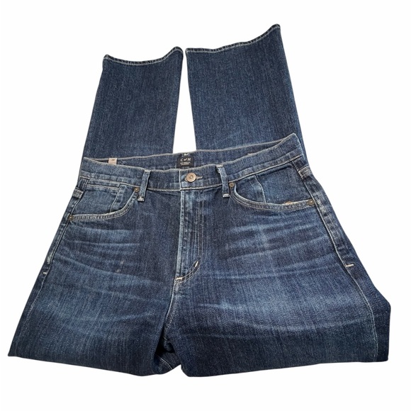 Citizens of Humanity Fleetwood Crop High Rise Flare Sz 28 - Picture 6 of 14